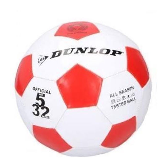 Dunlop Size 5 Soccer Ball Red