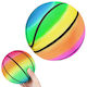 Minge de Joc Amuzantă Colorată din Cauciuc Curcubeu 9" 23 Cm Copii Sp0794