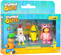 Boti Stumble Guys - Chicken + Bnaana Guy + Meowmer 3-pack Φιγούρες (6cm) Stumble Guys 6εκ.