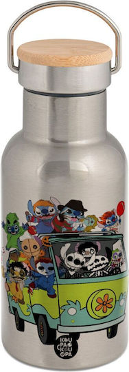 Koupakoupa Stitch Halloween Stainless Steel Thermos Bottle 350ml Silver KP 26644 350ssBabmbooThermoSilver