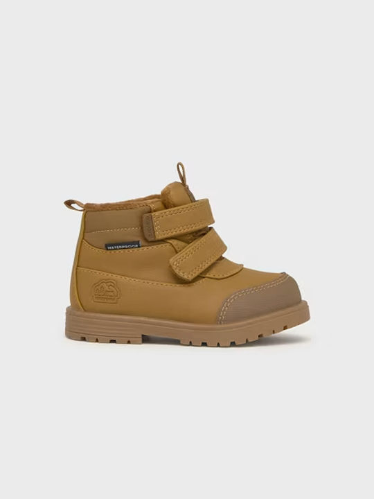 Mayoral Kids Boots Tabac Brown