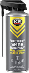 K2 Klar Silikonfett Gummi Kunststoffe Klar Silikonfett 400 ml