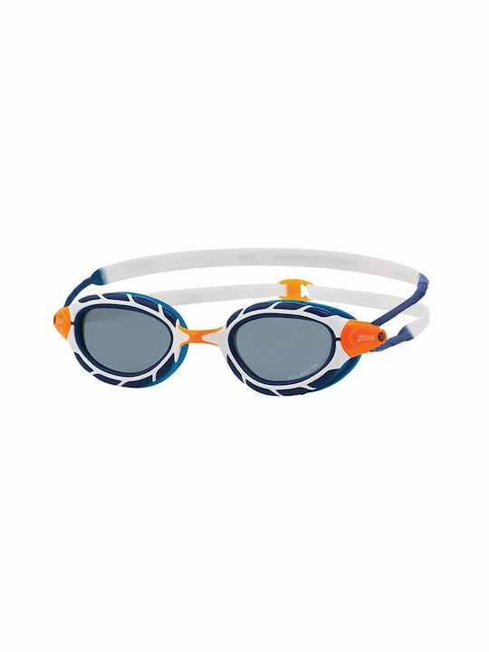 Zoggs Predator Polarized Swimming Goggles White