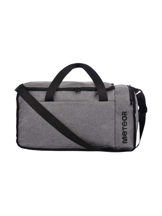 Meteor Men's Gym Shoulder Bag Gray