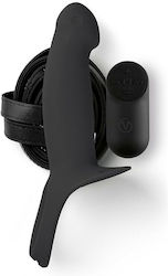 Virgite with Dildo and Vibration in Black Color