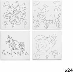 Pincello Colouring Set 15x15cm 24pcs