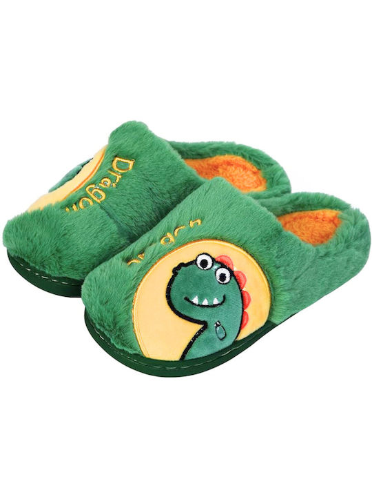 Whimlets Kids Slippers Green