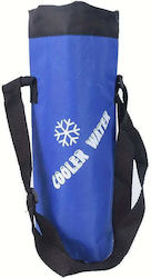 Blue Portable Drawstring Water Bottle Pouch Insulated Cooler Bag Large Blue Portable Drawstring Water Bottle Pouch Insulated Cooler Bag Large