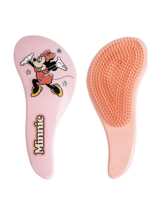 Minnie Mouse Detangling Brush Red 100% ABS