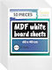 Creative Deco 10 Mdf Board 60 X 40 Cm White 600...