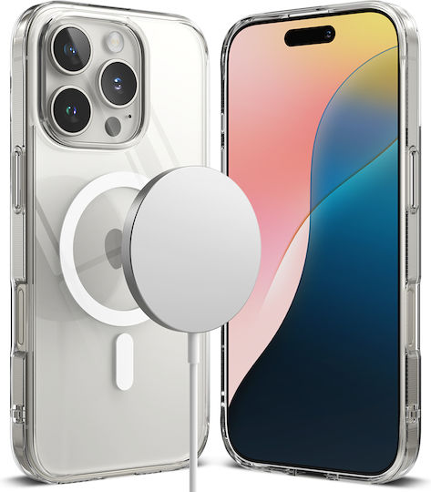 Ringke Fusion Magsafe Umschlag Rückseite Silikon Transparent (iPhone 17 Pro Max / iPhone 17 Pro / iPhone 16 Pro Max)