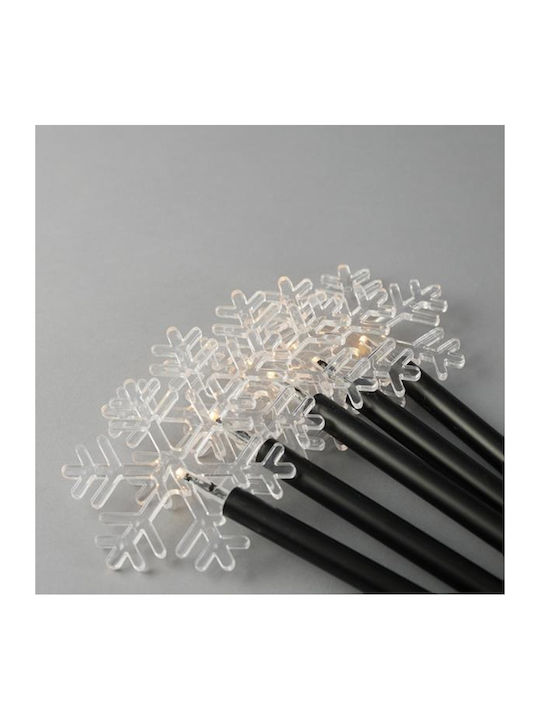 5 Lights LED 2m. Warm White Solar in String 1pcs
