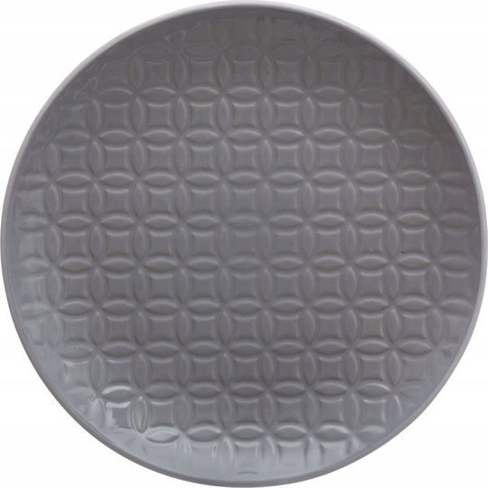 Secret de Gourmet Secret Gourmet Teller Wüste Keramik Gray mit Durchmesser 21cm