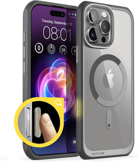 Supcase Unicorn Beetle Mag Back Cover Silicone Plastic Gray