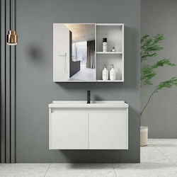 Woodwell IDEA-1 Waschtisch mit Waschbecken & Sp...