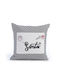 Nef-Nef Homeware Christmas Is All Around Χριστουγεννιάτικο Διακοσμητικό Μαξιλάρι Τετράγωνο Πολύχρωμο 45x45εκ.