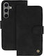 Wonder Wallet Δερματίνης / Σιλικόνης Μαύρο (Galaxy A35)