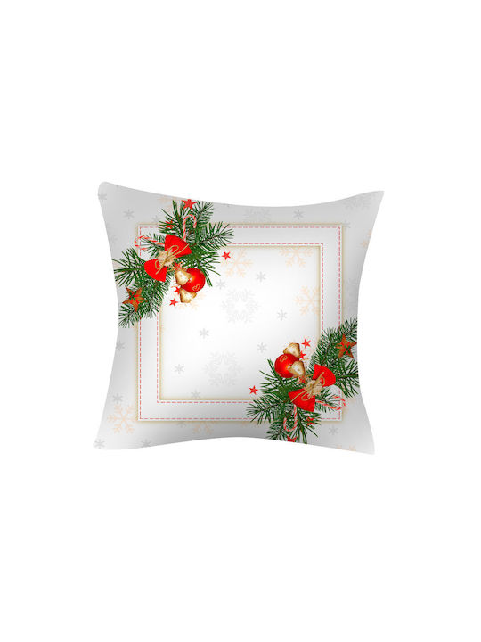 Borea Christmas Decorative Pillow Square Beige 45x45cm