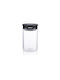 Alpina Appliances Alpina Appliances Allgemeine Verwendung Lebensmittelglas mit luftdichtem Deckel Schwarz 1000ml 1 Stück