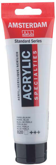 Royal Talens Amsterdam Pearl Acrylic Paint Set Pearl Blue 120ml 3pcs
