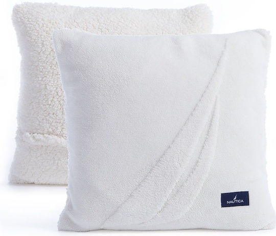 Декоративна Възглавница С Пълнеж Nau Coast Ecru Nef-nef Homeware 45x45 Полиестер