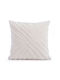 Μαξιλάρι Διακοσμητικό Γέμιση Visegrand Natural Nef-nef Homeware 45x45 Βαμβάκι-πολυέστερ
