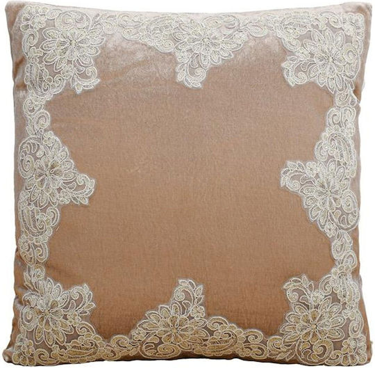 Fylliana Fylliana Zierkissen Braun Dunkel 45x45cm
