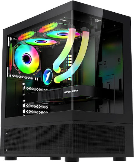 Vengeance Raven-V12 Настолен Компютър (Ryzen 5-5500/16GB DDR4/512GB SSD/GeForce RTX 3050/Без Операционна Система)