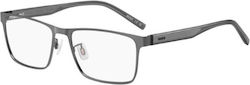 Hugo Boss Metal Eyeglass Frame Gray 1316/G R80