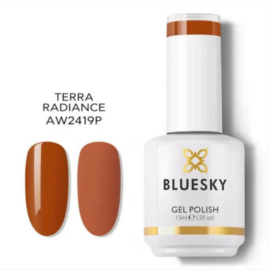Bluesky Полутрайно Лак За Нокти Terra Radiance AW2419P 15мл