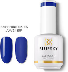 Bluesky Хибриден Лак за Нокти Sapphire Skies Aw...