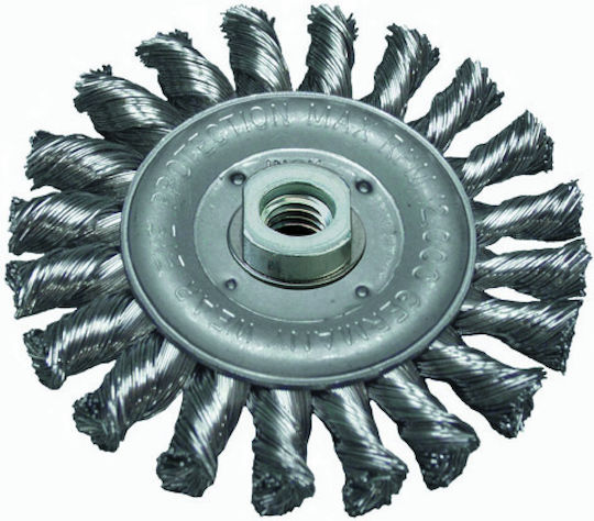 Abraboro 125mm Disc Brush 22,2mm Hole Braided Ab90416421