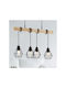 Eglo 44075 Pendant Ceiling Light Townshend 4xe27 60w 230v FSC Certified