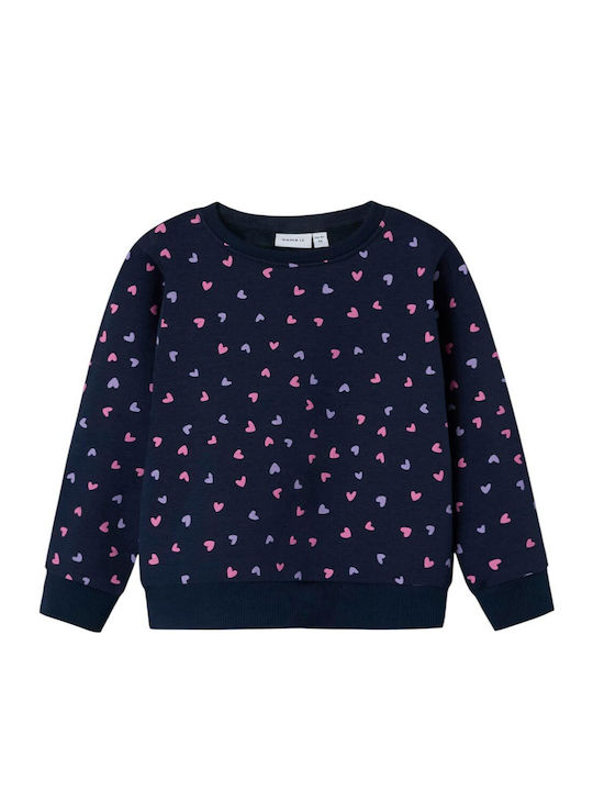 Name It Fleece Kids Sweatshirt Blue Blouse