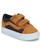 Vans Old Skool Kids Sneakers with Scratch Brown