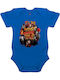 Koupakoupa Halloween It's Most Wonderful Time Of The Year Къс ръкав Cobalt Blue
