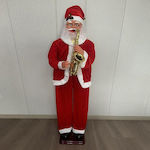 Santa Claus with Saxophone Music and Movement 180cm