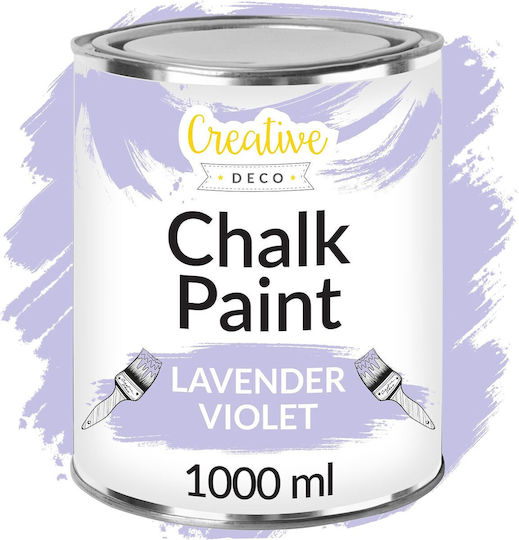 Creative Vopsea cu Creta Lavender Purple 1000ml JAN-CD-FARBA-KREDOWA-VIOLET-L-1L
