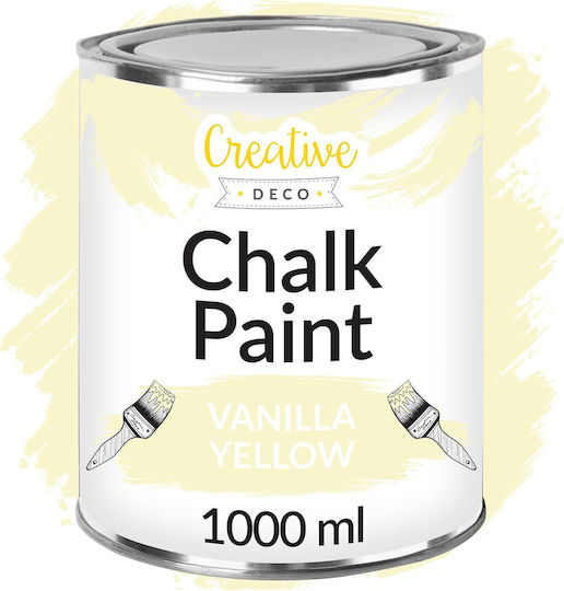 Creative Боя за Креда Yellow Vanilla 1000мл JAN-CD-FARBA-KREDOWA-YELLOW-V-1L