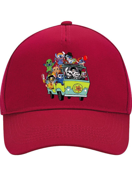 Koupakoupa Stitch Halloween Jockey Κόκκινο