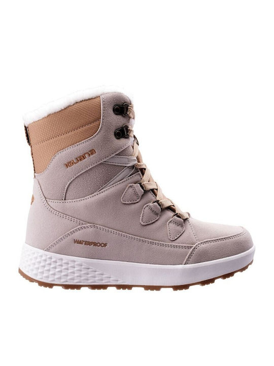 Iguana Snow Boots Beige