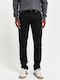 Men's Jeans Pants Elastic with Slim Fit Stay Black