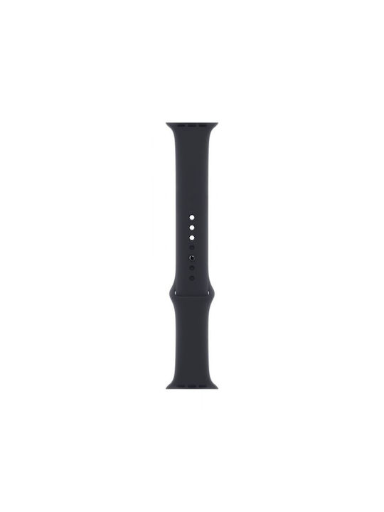 Apple Sport Band 40mm M/L Curea Silicon cu Pin Negru (Apple Watch 38/40/41/42mm)