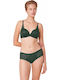 Aura Spotlight Bra with Light Padding Underwire Cypress