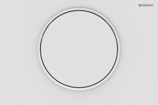 Geberit Flush Plate for Single Flush Cistern Inox