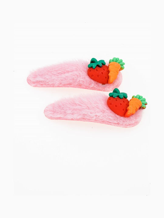 Set of Kids Hair Clips with Hair Clip Fruit in ...