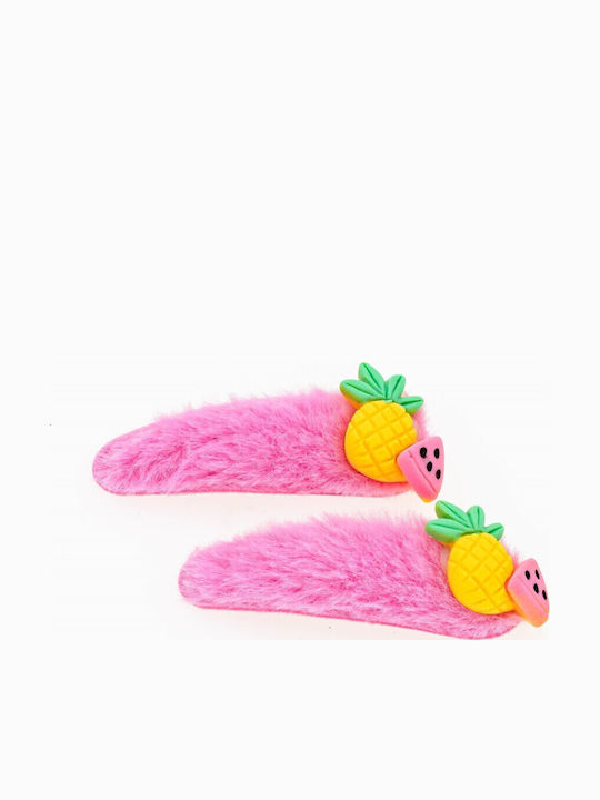 Set of Kids Hair Clips with Hair Clip Fruit in ...
