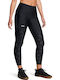 Panel Ankle Training Women's Cropped Leggings Firming Black