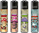 Clipper Shrooms Αναπτήρας Φλόγας (Διάφορα Σχέδια/Χρώματα)
