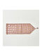 Eurolamp Christmas Tablecloth Runner Fabric Pink L180xW32cm.